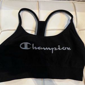 Black Champion sports bra